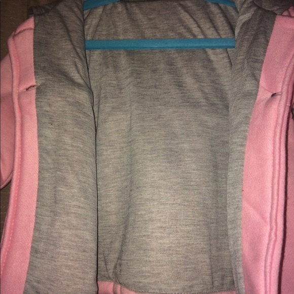 Hooded sweater coat with bunny ears - Picture 5 of 7